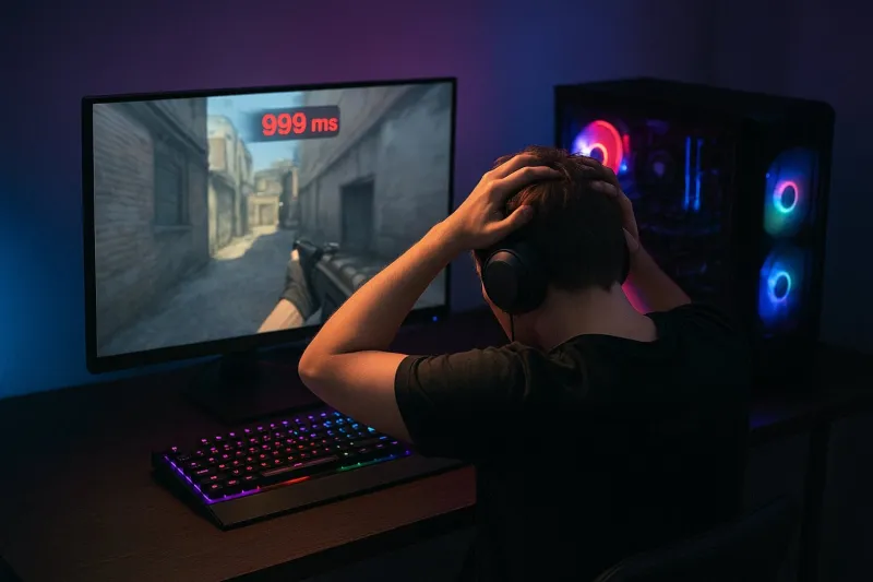 Geography Is the Boss You Can't Outskill: Surviving High-Ping Life in Competitive FPS