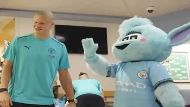 " براءة هالاند من تهمة الاعتداء على تميمة مانشستر سيتي 10 " براءة هالاند من تهمة الاعتداء على تميمة مانشستر سيتي