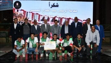 وزير الرياضة ومحافظ القاهرة يشهدان نهائي الدورة الرمضانية لمراكز الشباب 12 وزير الرياضة ومحافظ