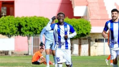 المقاولون يفوز على المنصورة بهدف أوجيري بدوري المحترفين 21 المقاولون يفوز على