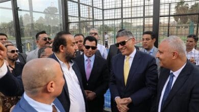 وزير الرياضة ومحافظ