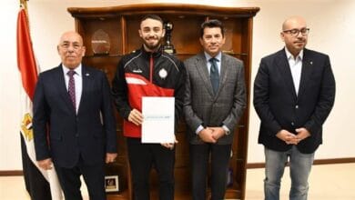 وزير الرياضة ورئيس