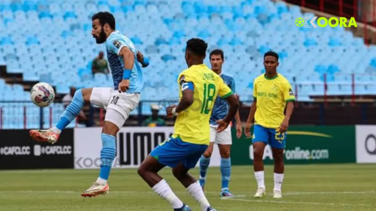 كاف يحدد موعد مباراة بيراميدز وصن داونز في نهائي دوري أبطال أفريقيا 2025 وحكام الذهاب والإياب