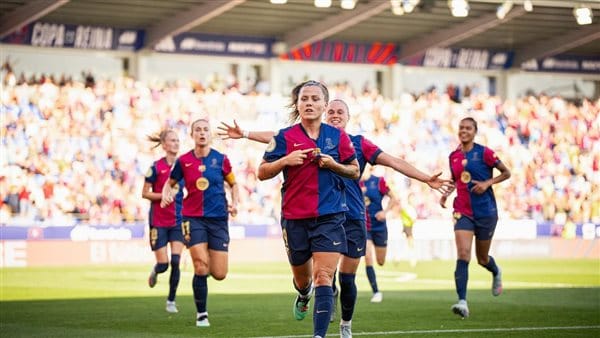 سيدات برشلونة يفزن بكأس ملكة إسبانيا للمرة الثانية على التوالي 3 سيدات برشلونة يفزن