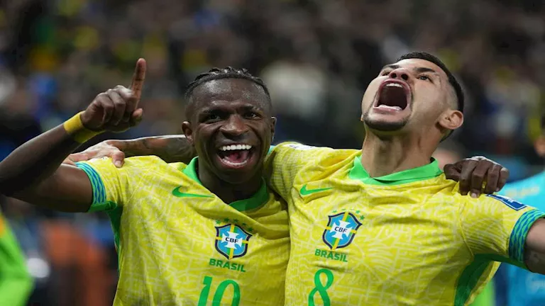 فينيسيوس جونيور يقود منتخب البرازيل للتأهل لكأس العالم 2026