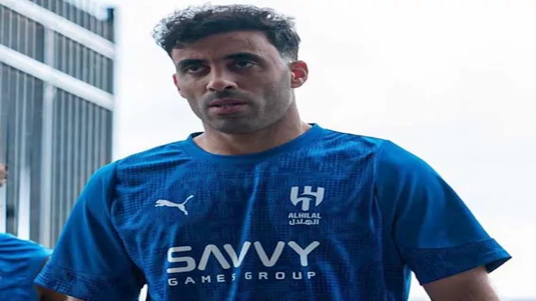 قرار مفاجئ من إنزاجي بشأن مشاركة حمدالله مع الهلال ضد فلومينينسي