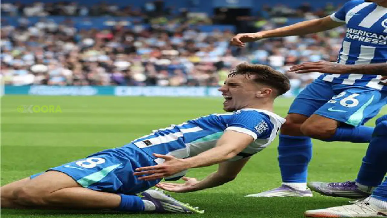 برايتون يقهر مانشستر سيتي بثنائية ويحقق فوزًا مثيرًا في البريميرليغ