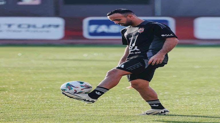 "بعد غيابه عن مباراة فاركو".. أفشة يشارك متابعيه صورة بالمسبحة