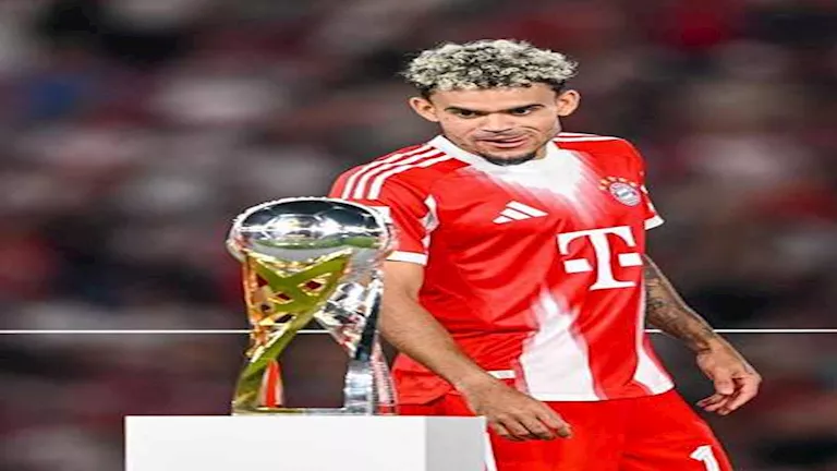 تكريم خاص من لويس دياز لديوجو جوتا في مباراة بايرن ميونخ وشتوتجارت