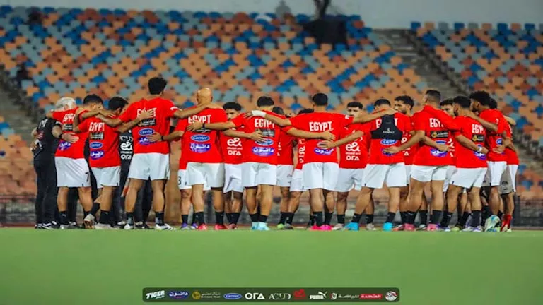 15 صورة من مران منتخب مصر الختامي استعداداً لإثيوبيا