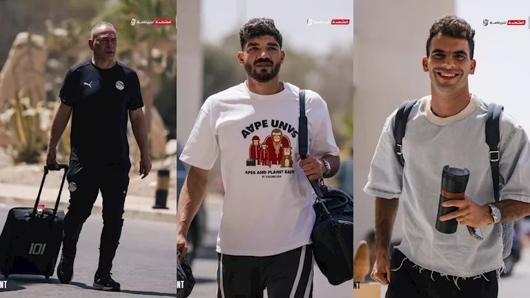 18 صورة ترصد وصول لاعبي منتخب مصر لمعسكر سبتمبر