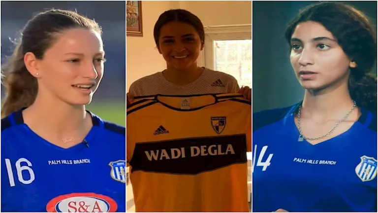 7 صور لبنات المشاهير المصريين في ملاعب كرة القدم.. هل يحترفن اللعبة؟
