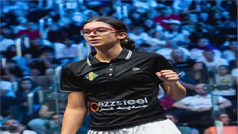 أمينة عرفي تتأهل إلى نهائي بطولة مصر الدولية للإسكواش