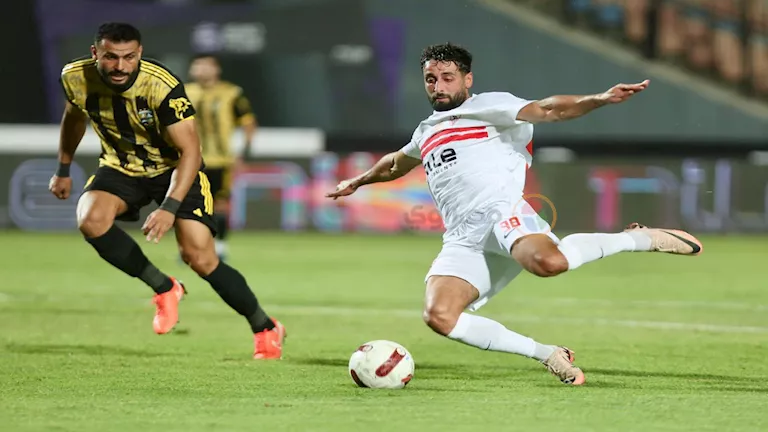 إصابة عدي الدباغ مهاجم الزمالك