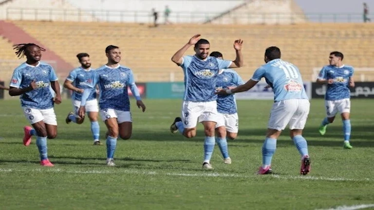 بيراميدز بالزي الأساسي في مواجهة أهلي جدة fكأس الإنتركونتيننتال