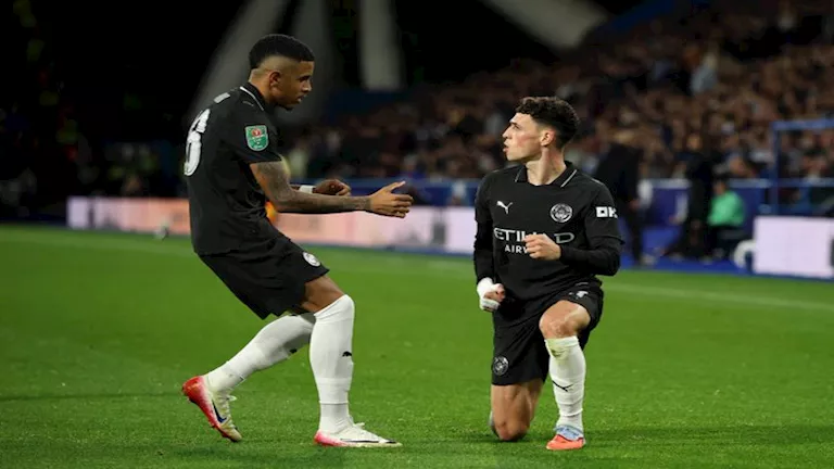 مانشستر سيتي يفوز على هدرسفيلد تاون في كأس كاراباو (فيديو)