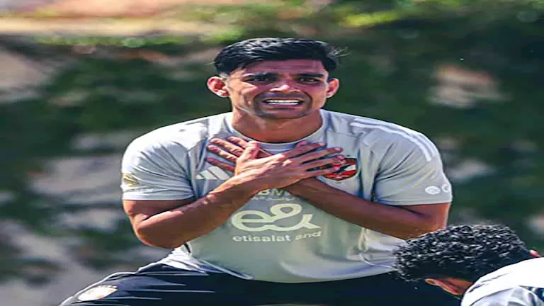 موقف بنشرقي من مباراة الأهلي وحرس الحدود