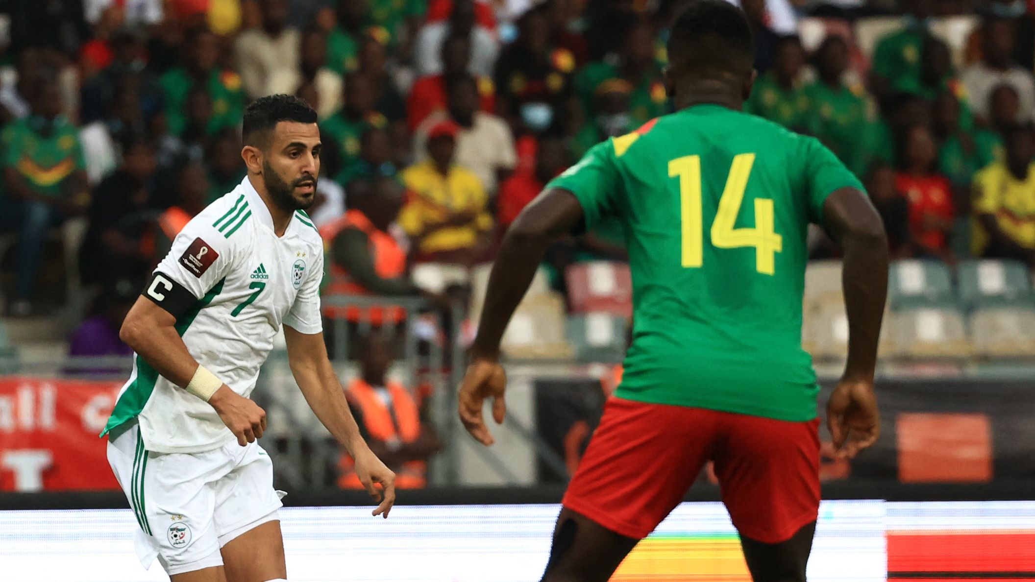 رجل اللحظات الحاسمة.. محرز ينثر سحره مع الجزائر في ليلة الحلم | كووورة 10 kooora logo