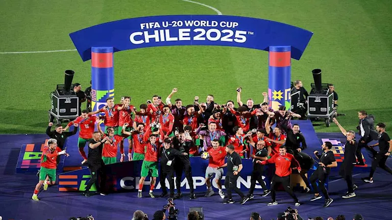 المغرب تعيد كأس العالم للشباب للقارة السمراء بعد 16 عاما 21 المغرب تعيد كأس العالم للشباب للقارة السمراء بعد 16 عاما