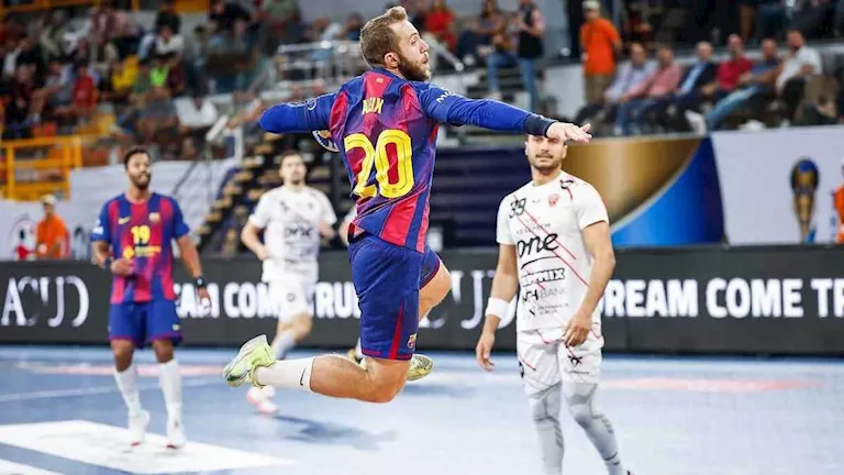 برشلونة يتوج ببطولة كأس العالم لليد على حساب فيزبريم المجري