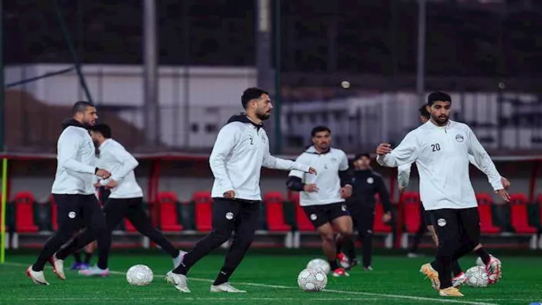 15 صورة ترصد مران منتخب مصر الجماعي استعدادا لمواجهة كوت ديفوار