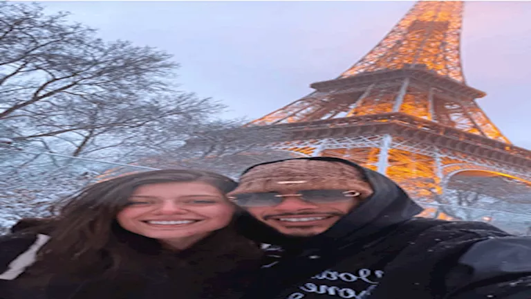 25 صورة لدونجا نجم الزمالك مع زوجته بعد ظهورهم في شهر العسل