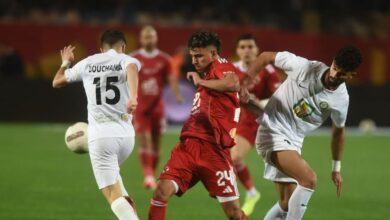 الأهلي يتأخر أمام البنك بهدف مصطفى شلبي في الشوط الأول الأهلي يتأخر أمام البنك بهدف مصطفى شلبي في الشوط الأول