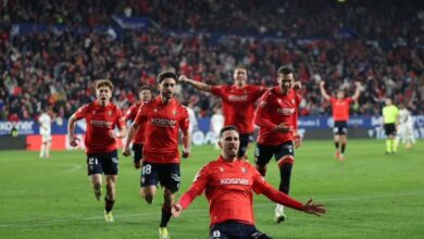 ريال مدريد يسقط في فخ الخسارة أمام أوساسونا ويقدم هدية ريال مدريد يسقط في فخ الخسارة أمام أوساسونا ويقدم هدية غالية لبرشلونة