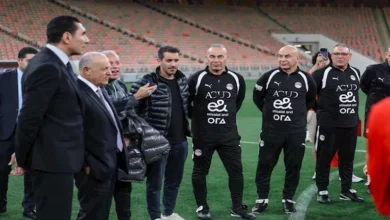 حسام حسن يقود مران المنتخب المصري الأخير استعداداً لمواجهة السعودية