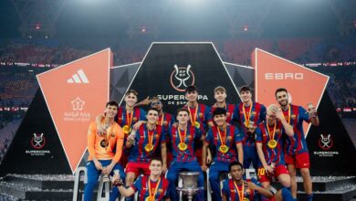 قائمة برشلونة أمام نيوكاسل يونايتد في دوري أبطال أوروبا.. استدعاء جافي 27 قائمة برشلونة أمام نيوكاسل يونايتد في دوري أبطال أوروبا استدعاء قائمة برشلونة أمام نيوكاسل يونايتد في دوري أبطال أوروبا.. استدعاء جافي