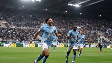 التشكيل المتوقع لقمة مانشستر سيتي وأرسنال في الدوري الإنجليزي موقف التشكيل المتوقع لقمة مانشستر سيتي وأرسنال في الدوري الإنجليزي.. موقف عمر مرموش