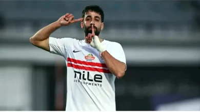 تصريحات عدي الدباغ لاعب الزمالك عن مباراة شباب بلوزداد