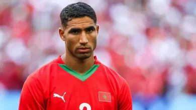 تعليق أشرف حكيمي على منح المغرب أمم أفريقيا