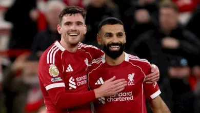 رسالة محمد صلاح لزميله روبرتسون