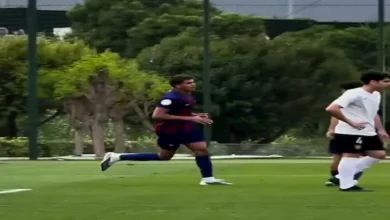 حمزة عبد الكريم يعلق على تتويج برشلونة بلقب الدوري الإسباني للشباب